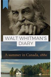 Walt Whitman's Diary