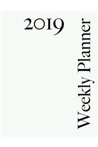 Weekly Planner 2019