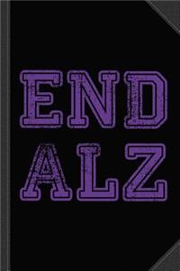 End Alz Alzheimer's Journal Notebook