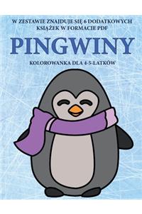 Kolorowanka dla 4-5-latków (Pingwiny)