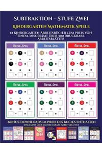 Kindergarten Mathematik Spiele (Subtraktion - Stufe Zwei)