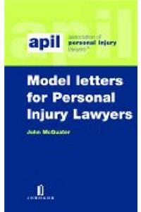 Apil Model Letters for Personal Injury Lawyers