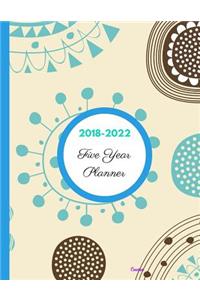 2018 - 2022 Cosmos Five Year Planner