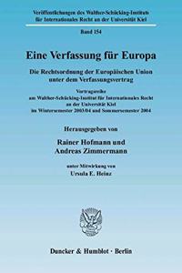 Eine Verfassung Fur Europa