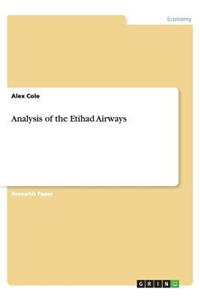 Analysis of the Etihad Airways