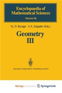 Geometry III