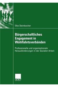 Bürgerschaftliches Engagement in Wohlfahrtsverbänden