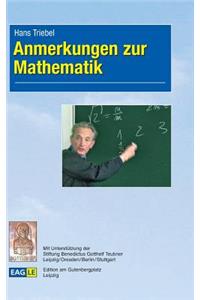 Anmerkungen zur Mathematik