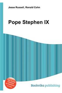 Pope Stephen IX