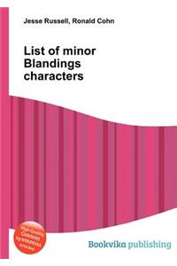 List of Minor Blandings Characters