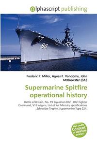 Supermarine Spitfire Operational History