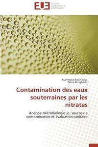 Contamination des eaux souterraines par les nitrates