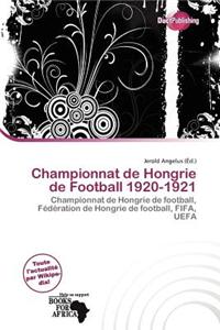Championnat de Hongrie de Football 1920-1921