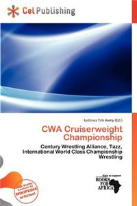 Cwa Cruiserweight Championship