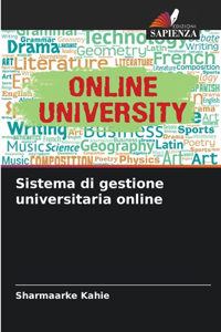 Sistema di gestione universitaria online