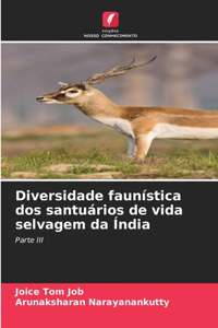 Diversidade faunística dos santuários de vida selvagem da Índia
