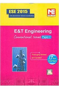 ESE-2015 : Electronics & Telecommunication Engg. Conventional Solved Paper II