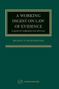 A working digest on Law of Evidence ( Hardcover)