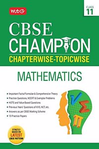 CBSE Champion Chapterwise-Topicwise - Mathematics Class 11