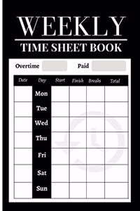 Weekly Time Sheet Book