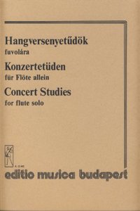 Concert Studies for flute solo