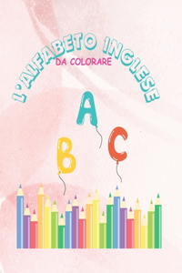 L'alfabeto inglese da colorare