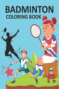 Badminton Coloring Book
