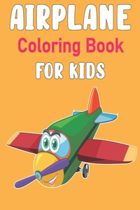 Airplane Coloring Book for Kids