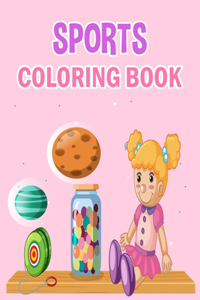 Sports Coloring Book