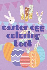 Easter Egg Coloring Book .: 100 large pages 8.5*11 inch (34 different egg ), easy made for coloring for kids