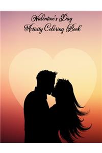 Valentine's Day Activity Coloring Book