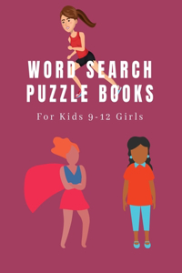 Word Search Puzzle Books For Kids 9-12 Girls