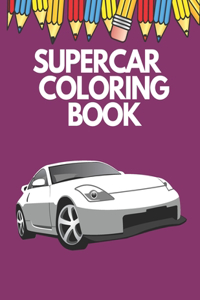 Supercar Coloring Book