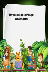 livre de coloriage animaux
