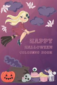 HAPPY HALLOWEEN Coloring Book