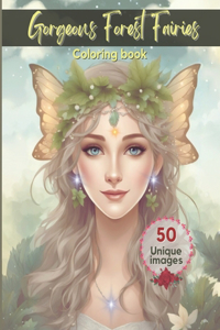 Forest Fairy Coloring Book