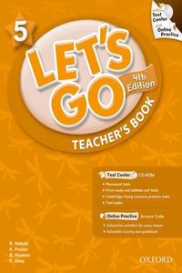 Let's Go 5 Teacher's Book with Test Center CD-ROM