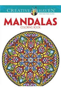 Creative Haven Mandalas Collection Coloring Book