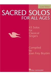 Sacred Solos for All Ages - Low Voice