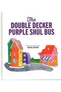Double Decker Purple Shul Bus - Muchnik