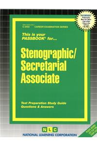 Stenographic/Secretarial Associate