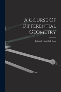 Course Of Differential Geometry