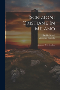 Iscrizioni Cristiane In Milano