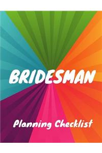 Bridesman Planning Checklist