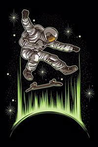 Skating Astronaut