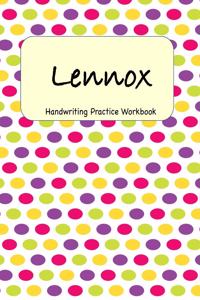 Lennox - Handwriting Practice Workbook