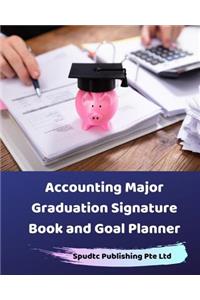 Accounting Major Graduation Signature Book and Goal Planner