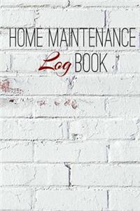 Home Maintenance Log Book