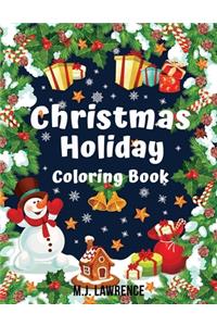 Christmas Holiday Coloring Book