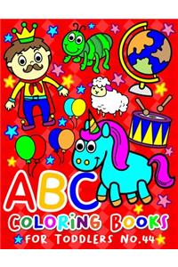 ABC Coloring Books for Toddlers No.44